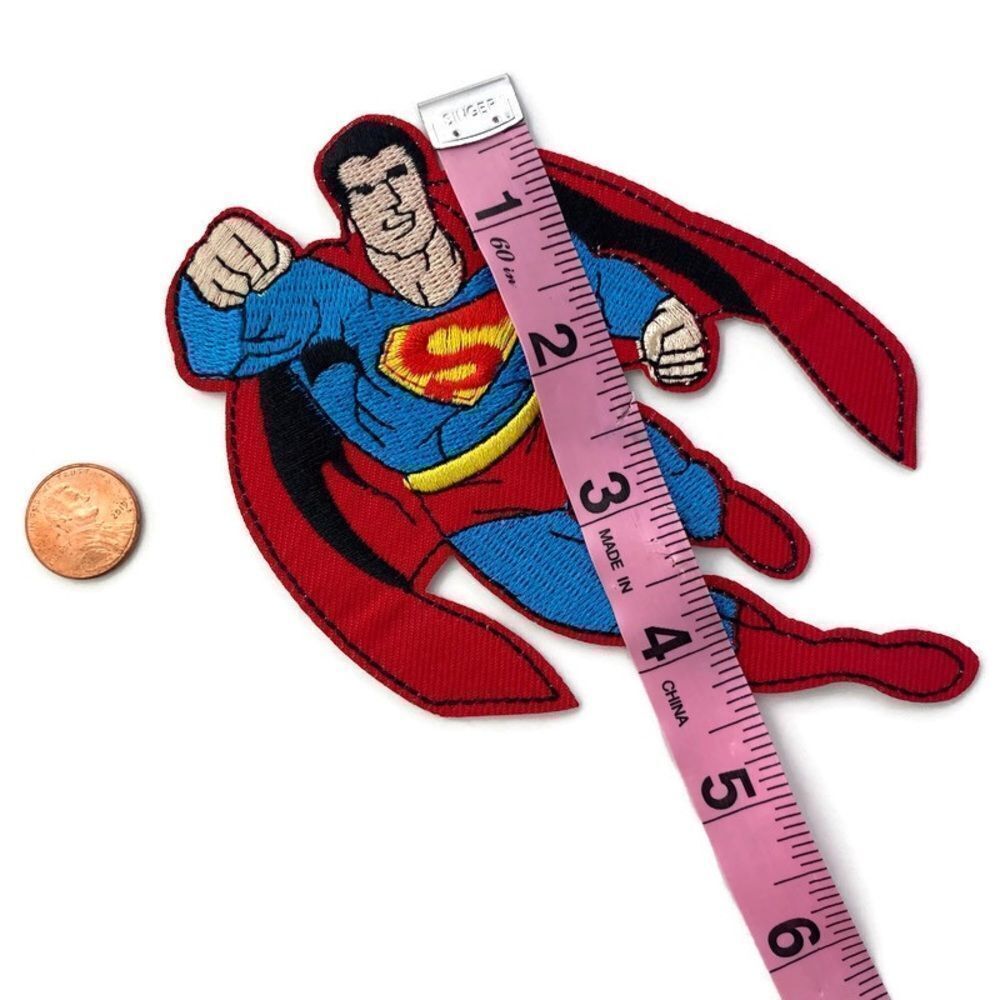 Superman Big Embroidered Patch - Picture 3 of 4